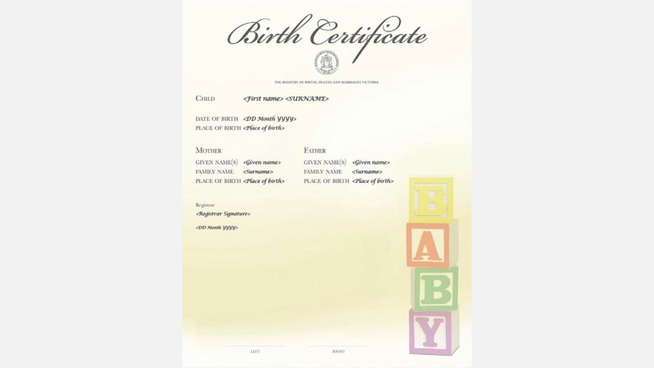 Victorian Footprints certificate has space for you to personalise it with your baby's hand or foot prints. The certificate is a beautiful way to celebrate the birth of your child and would make a unique gift.